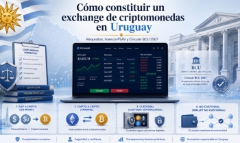 Cómo constituir un exchange de criptomonedas en Uruguay: requisitos de la Circular BCU N.º 2507